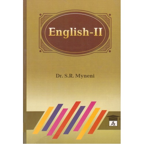 ALA's English - II for BL/LLB by Dr. S. R. Myneni | Allahabad Law Agency